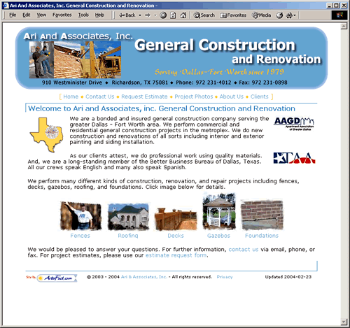 Screen shot. Click to go to web site.