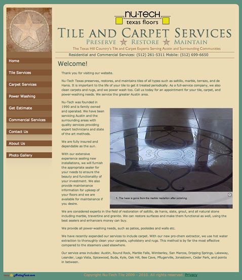 Click to go to Nu-Tech Texas Floors Web Site